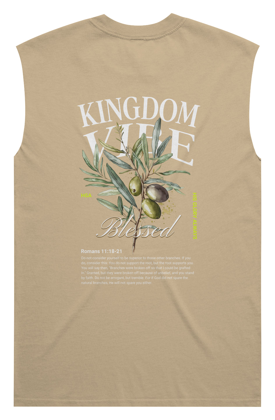 Kingdom Vibes | Heavy Faded Tank
