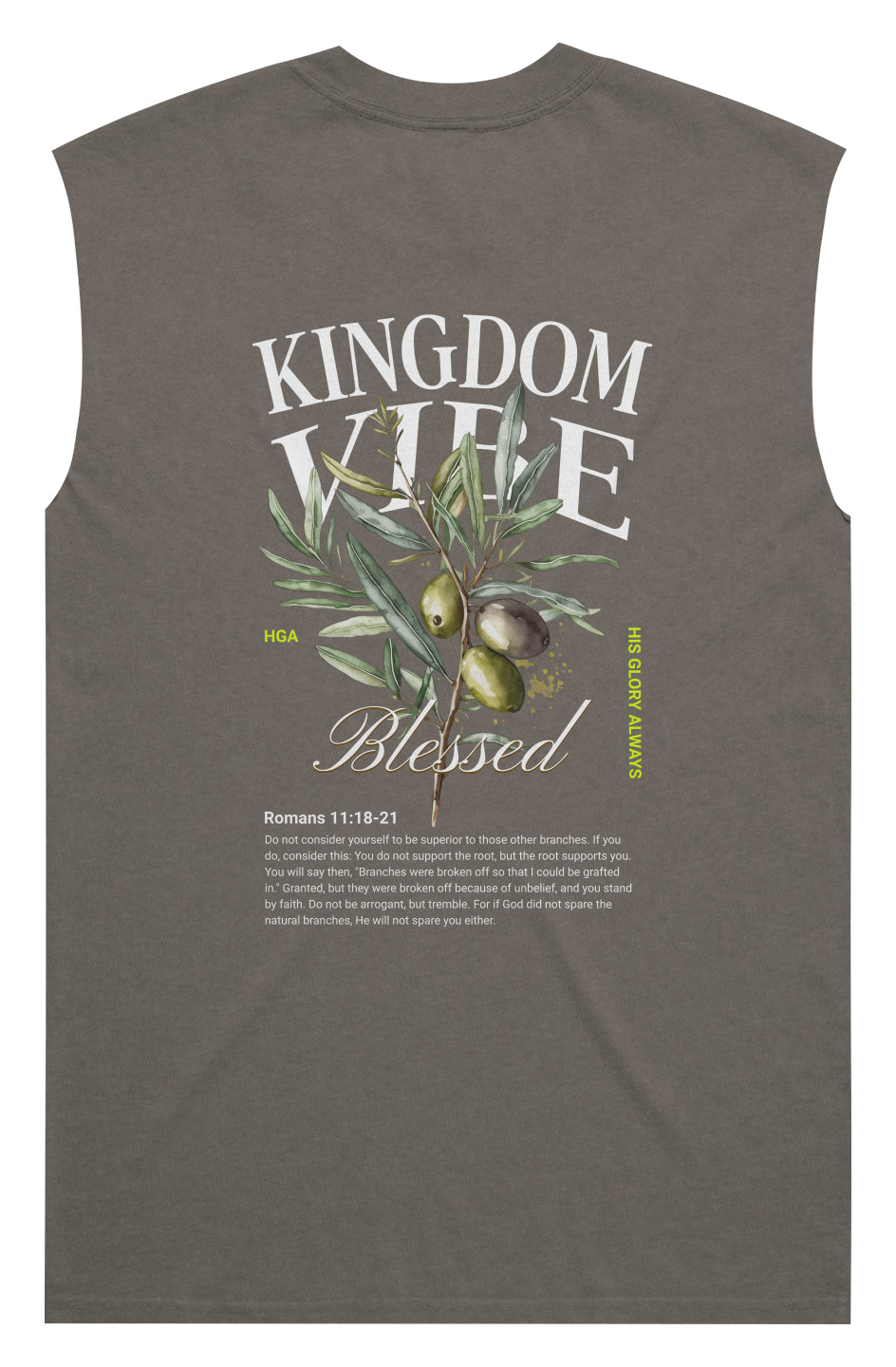 Kingdom Vibes | Heavy Faded Tank