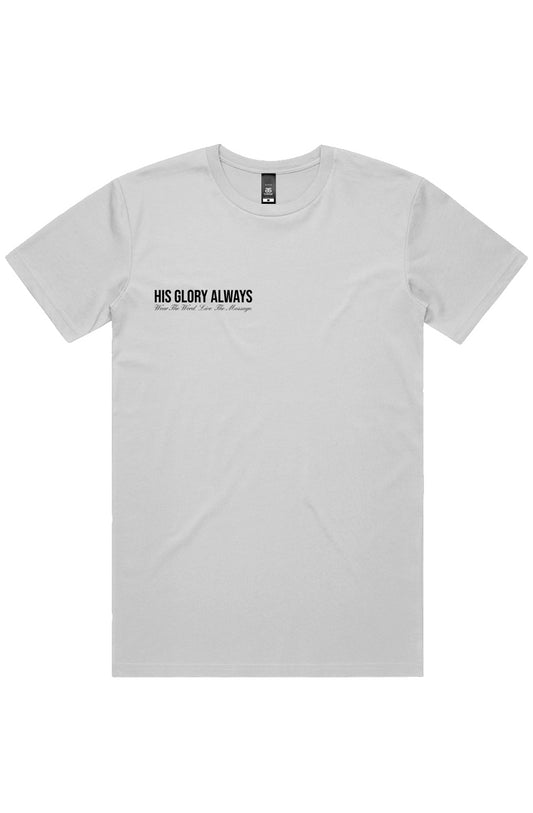 HIS GLORY ALWAYS | Fitted T-Shirt