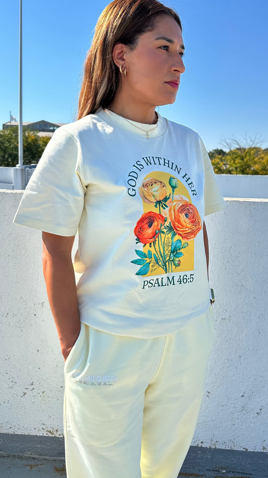 GOD IS WITHIN HER | Women's Heavy Tee