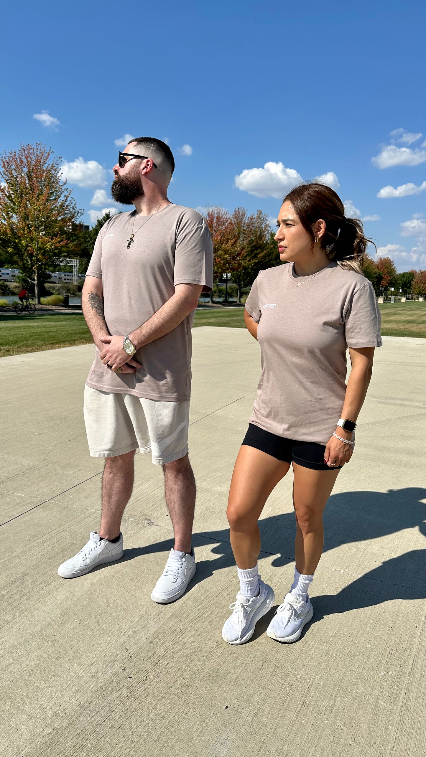 HIS GLORY ALWAYS | Fitted T-Shirt